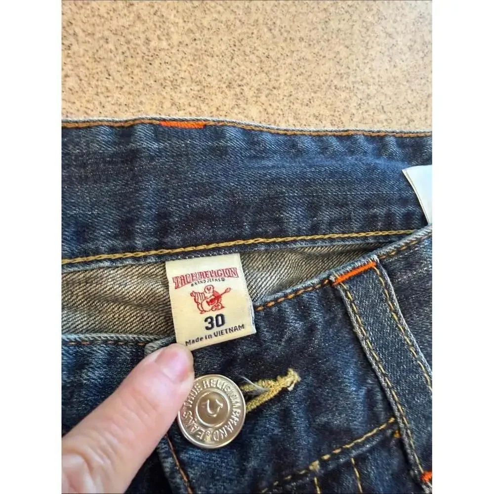True Religion Men's Blue Jeans